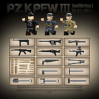 Panzer III Ausf. L | 959+PCS | 1:28 | WWII German Medium Tank