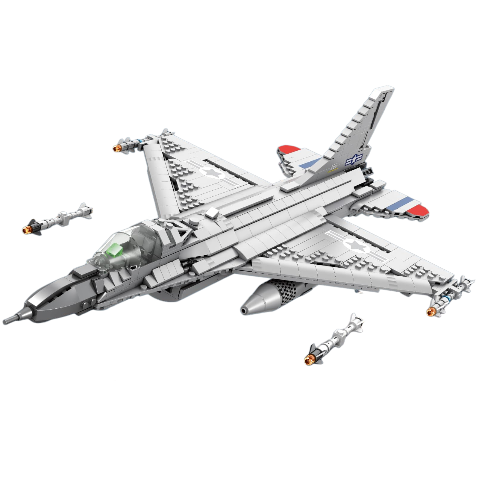 F-16 Fighting Falcon Fighter Jet | 1377+PCS