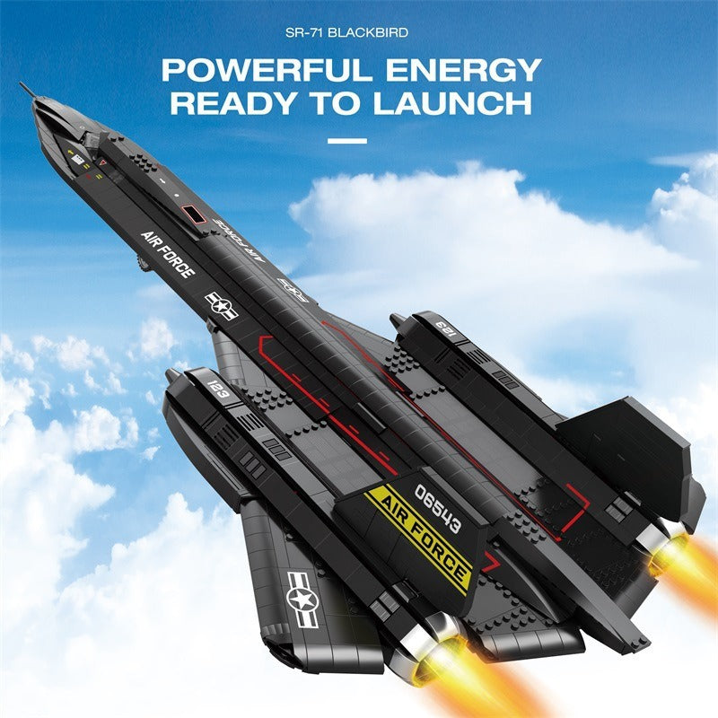 SR-71 Blackbird Reconnaissance Aircraft | 1733+PCS