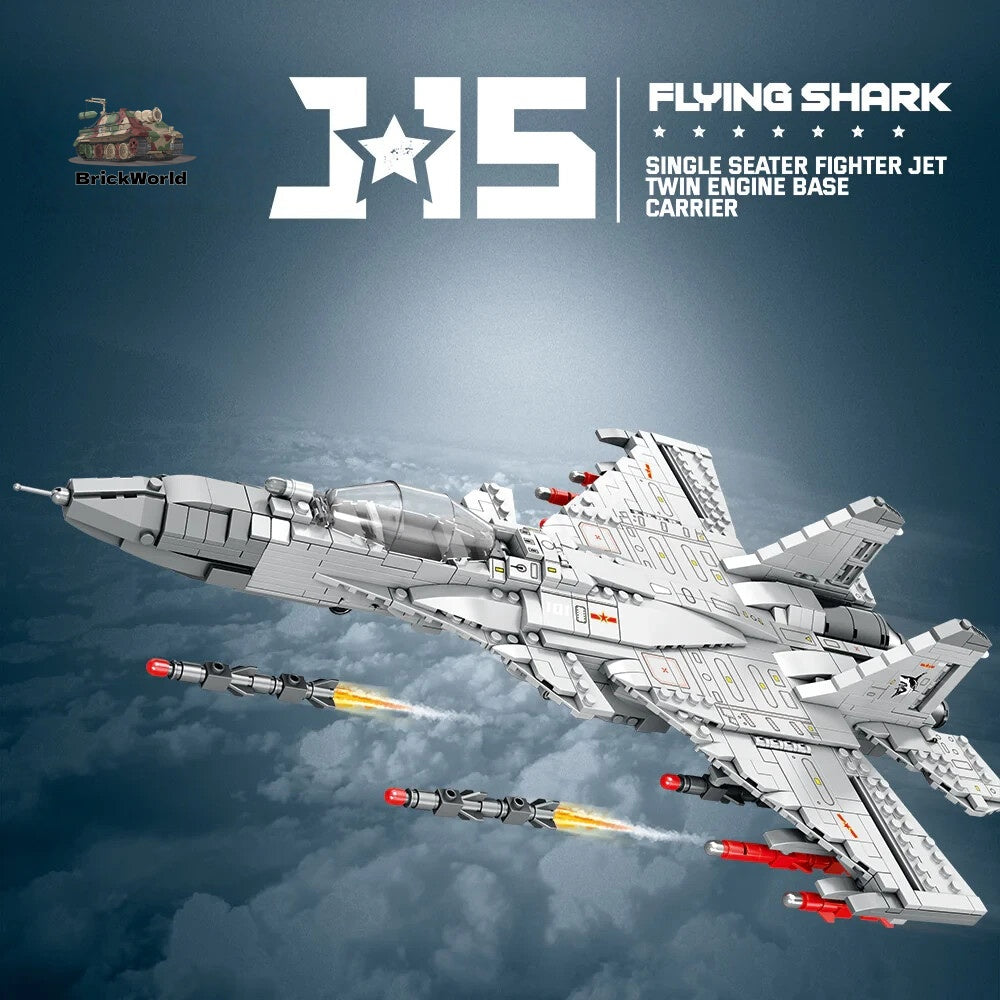 J-15 Flying Shark Fighter Jet | 1066+PCS