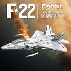 F-22 Raptor Fighter Jet | 1837+PCS