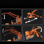 Snowfield Engineering Vehicle | 1241+PCS | Heavy Tracked Snow Groomer Construction Building Blocks