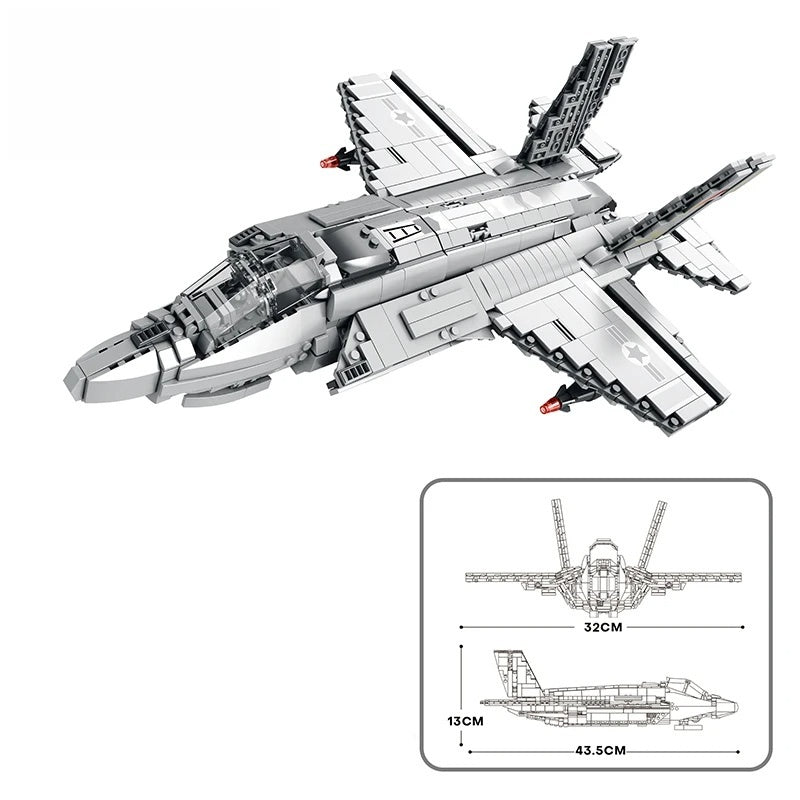 F-35 Strike Fighter Jet | 1600+PCS