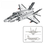 F-35 Strike Fighter Jet | 1600+PCS