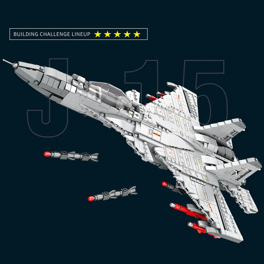 J-15 Flying Shark Fighter Jet | 1066+PCS