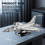 F-16 Fighting Falcon Fighter Jet | 1377+PCS