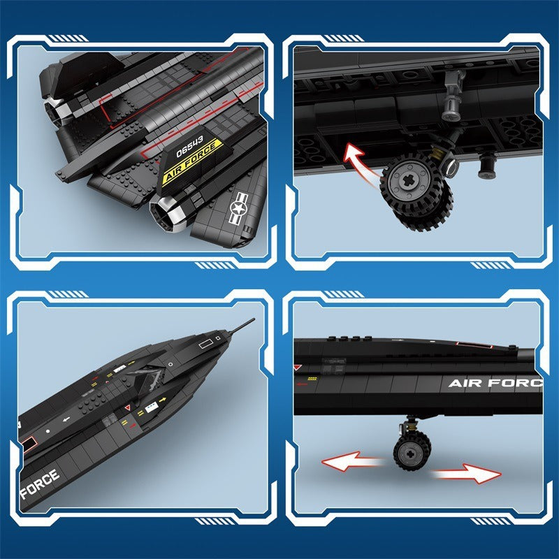 SR-71 Blackbird Reconnaissance Aircraft | 1733+PCS