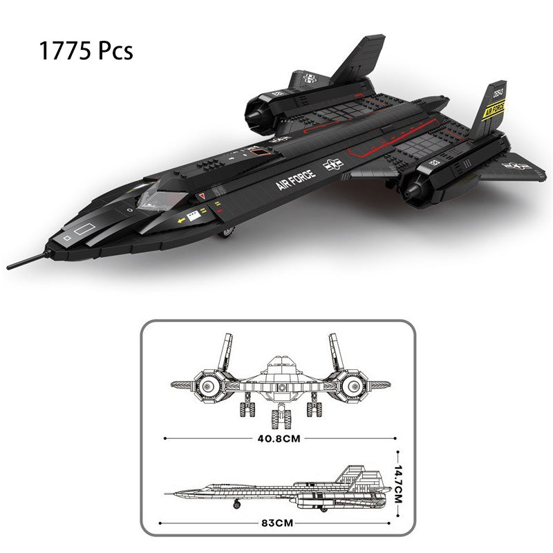 SR-71 Blackbird Reconnaissance Aircraft | 1733+PCS