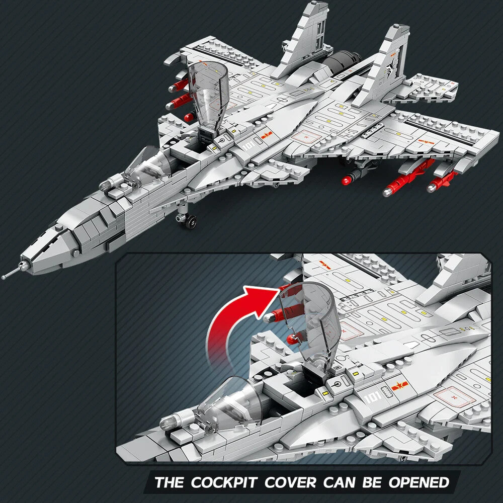 J-15 Flying Shark Fighter Jet | 1066+PCS