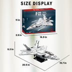 F-22 Raptor Fighter Jet | 1837+PCS