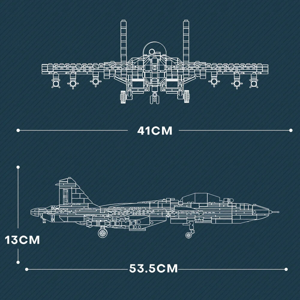 J-15 Flying Shark Fighter Jet | 1066+PCS