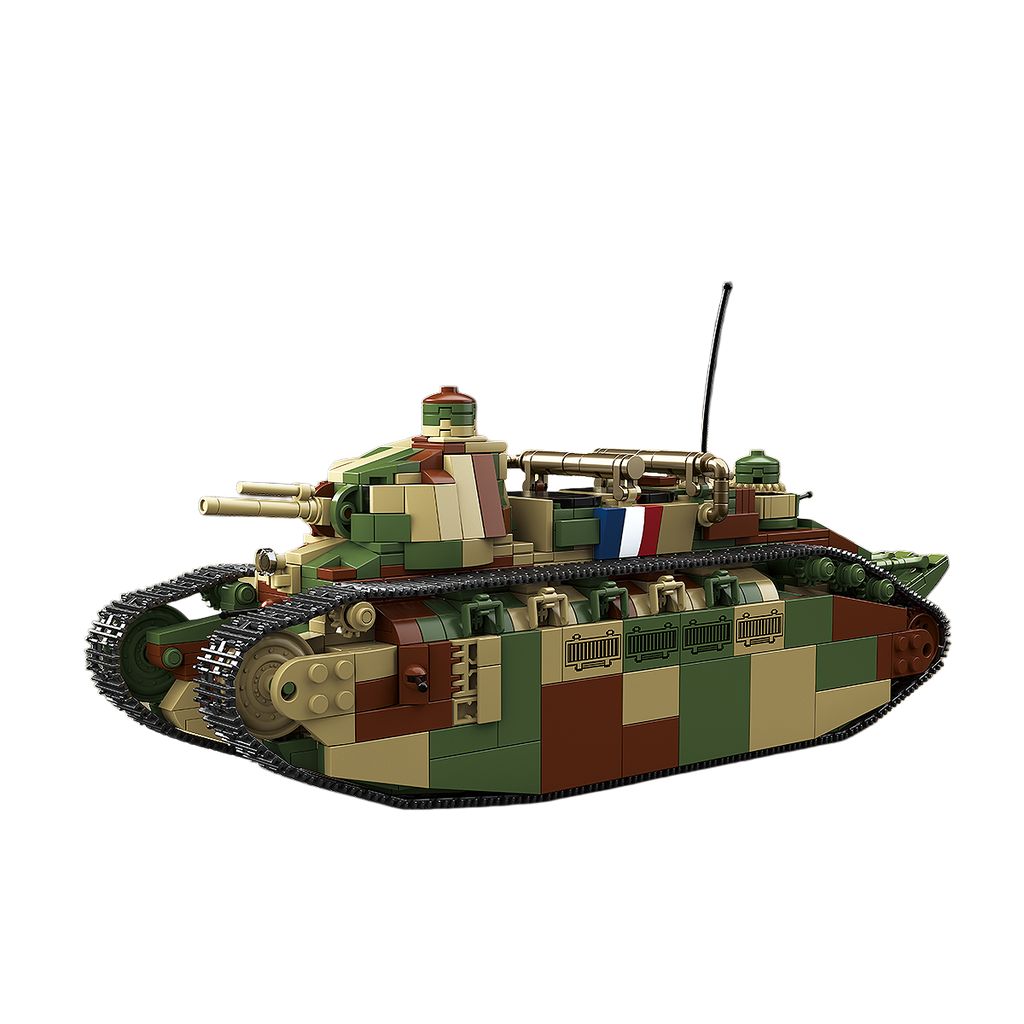 Char 2C | 1766+PCS | 1:35 | WWI French Super Heavy Tank