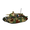 Char 2C | 1766+PCS | 1:35 | WWI French Super Heavy Tank