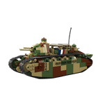Char 2C | 1766+PCS | 1:35 | WWI French Super Heavy Tank