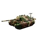 JagdTiger 201 | 2164PCS | 1:28 | WWII German Heavy Tank Destroyer