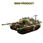 JagdTiger 201 | 2164PCS | 1:28 | WWII German Heavy Tank Destroyer