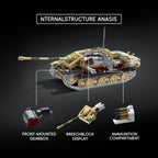 Jagdpanther NO.131 | 1463+PCS | WWII German Tank Destroyer