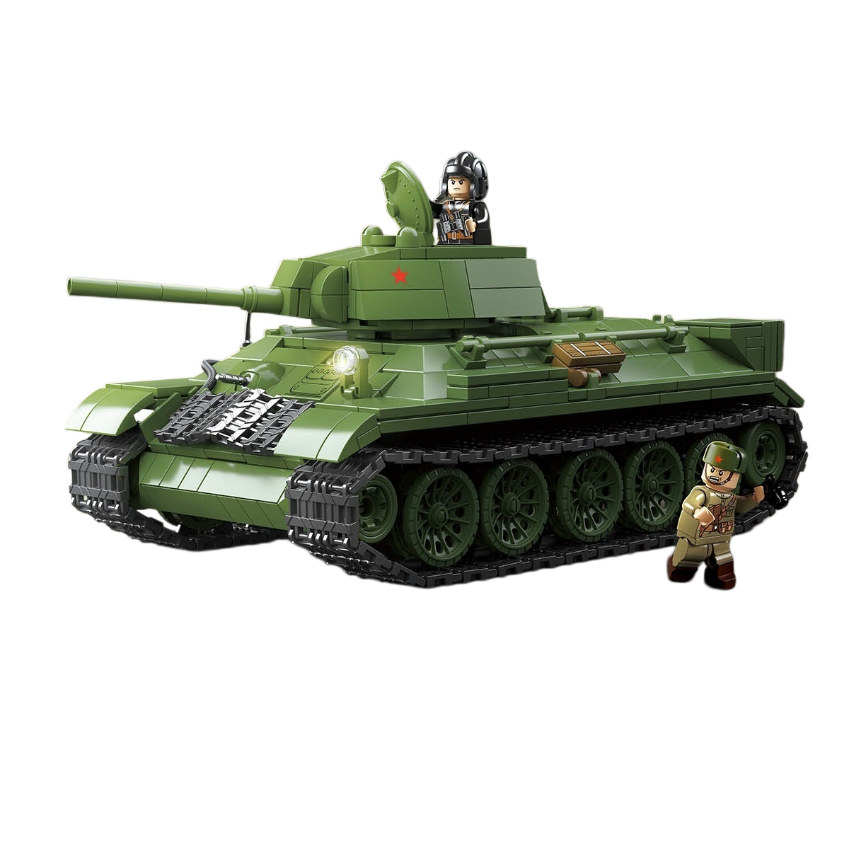 T-34/76 Medium Tank | 1013+PCS | 1:28 | WWII Soviet Armor