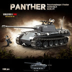 Panther Tank Ausf. G (Sd.Kfz.171) | 1180+PCS | 1:28 | WWII German Medium Tank