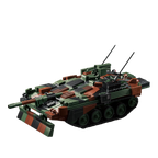 Strv 103B Main Battle Tank | 1773+PCS | 1:28 | Cold War Swedish MBT