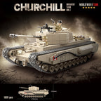 Churchill Infantry Tank Mk.I | 1031+PCS | 1:28 | WWII British Heavy Tank