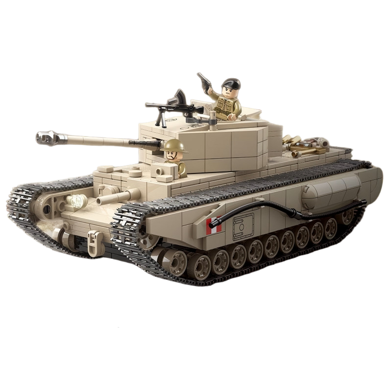 Churchill Infantry Tank Mk.I | 1031+PCS | 1:28 | WWII British Heavy Tank