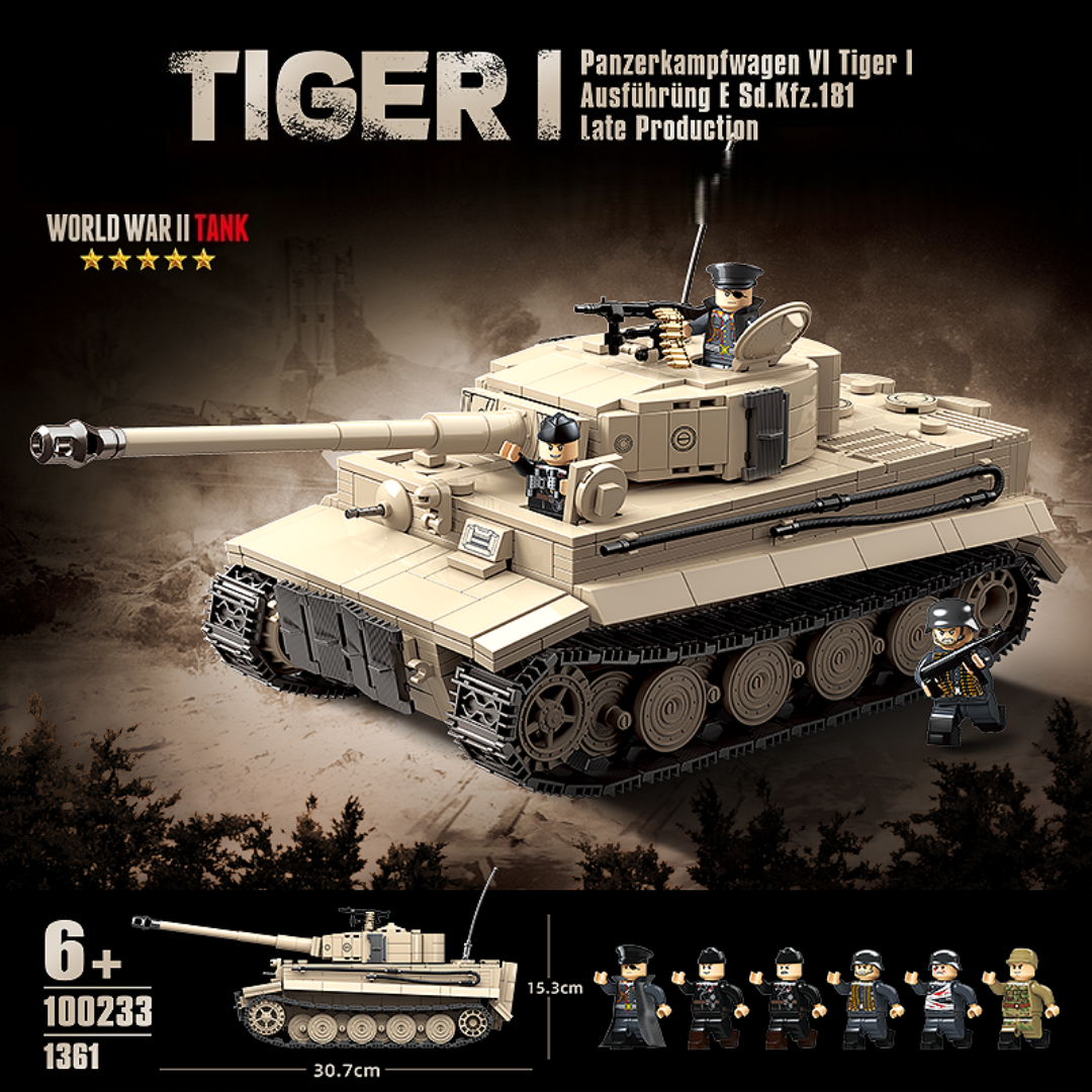 Tiger 1 | 1361PCS