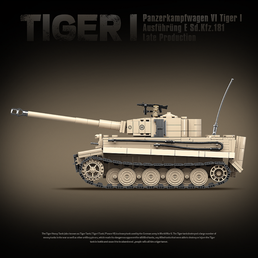 Tiger 1 | 1361PCS