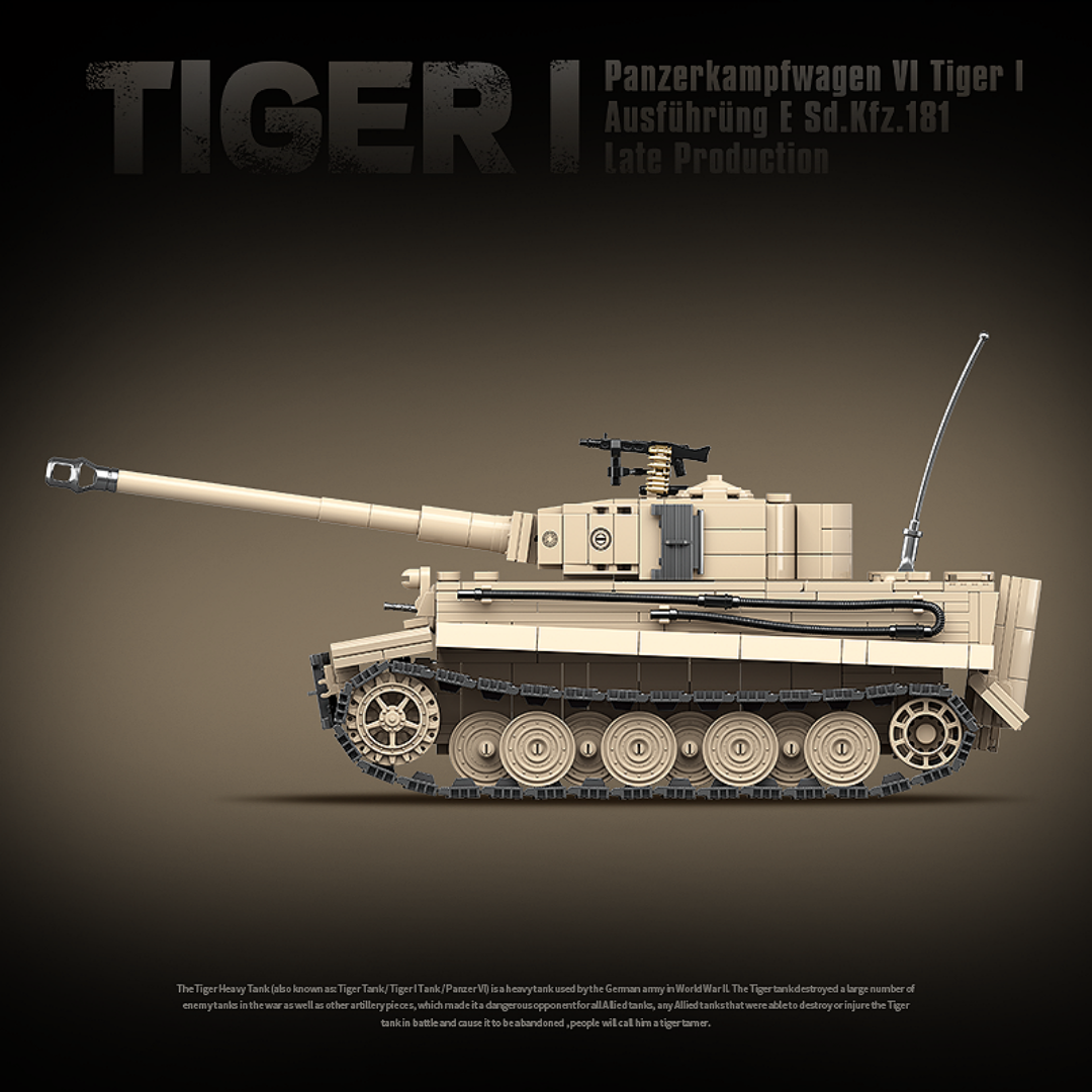 Tiger 1 | 1361PCS