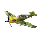 Bf-109E-4 Emil Fighter | 631 PCS | 1:28 | WWII German Fighter Aircraft