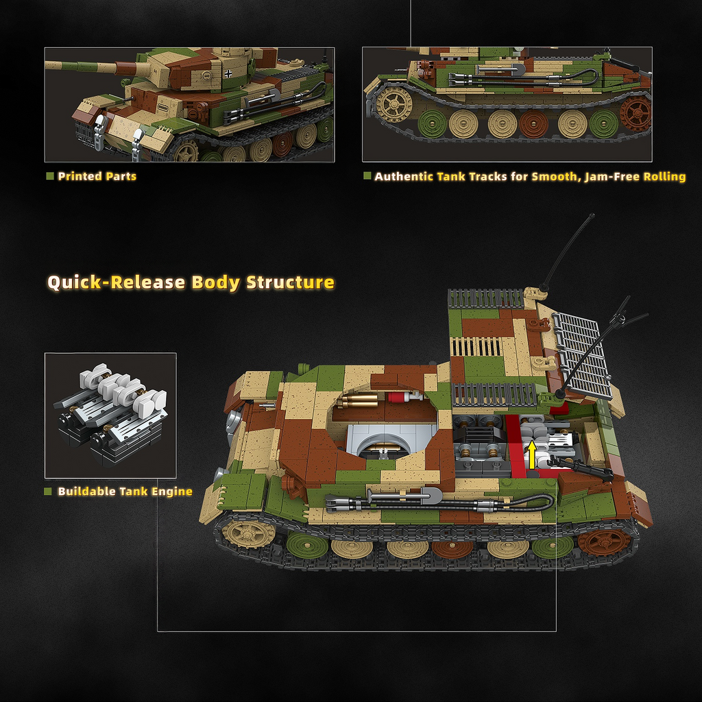 (Limited) Tiger (P) | 1498+PCS | 1:28
