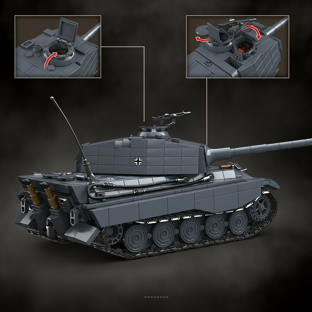 Tiger Ⅱ |1563pcs