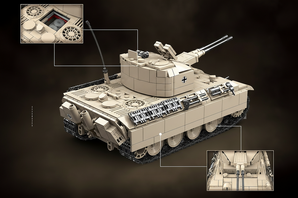 Panzer Ⅴ COELIAN |1389pcs