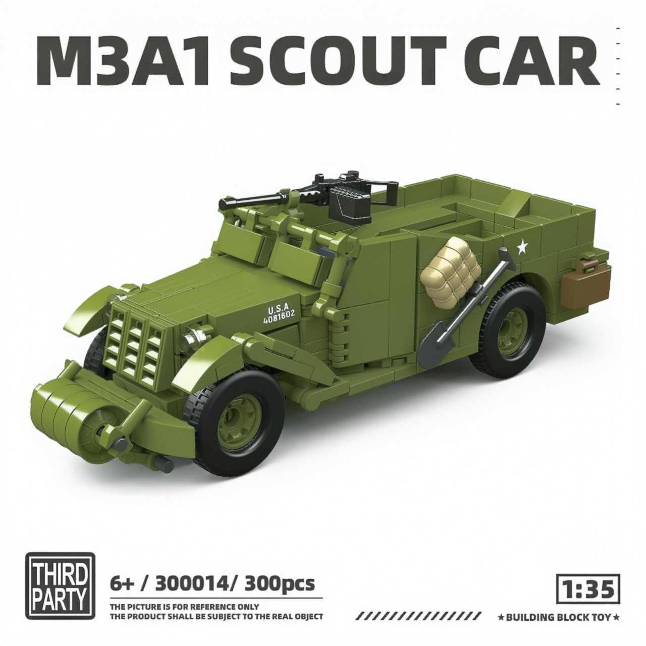 M3A1 Scout Car | 300PCS