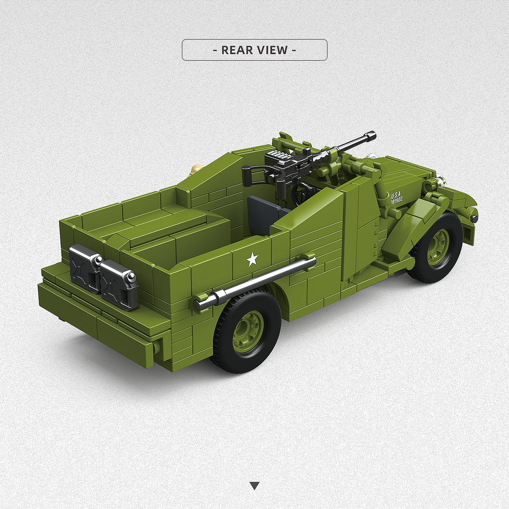 M3A1 Scout Car | 300PCS