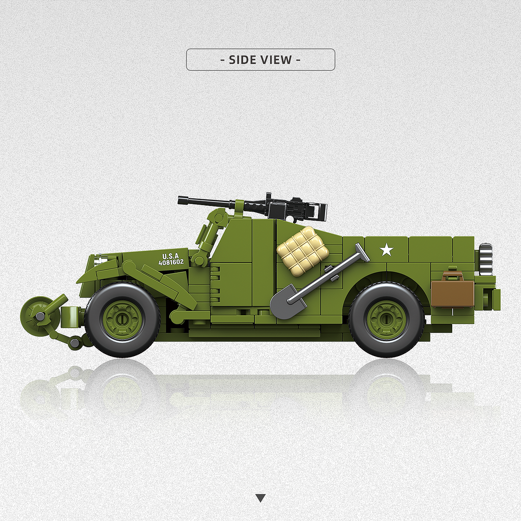 M3A1 Scout Car | 300PCS