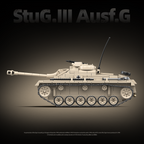 StuG III Ausf. G | 940 PCS | 1:28 | WWII German Assault Gun