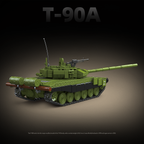 T-90A Main Battle Tank | 1200 PCS | 1:28 | Modern Russian Main Battle Tank