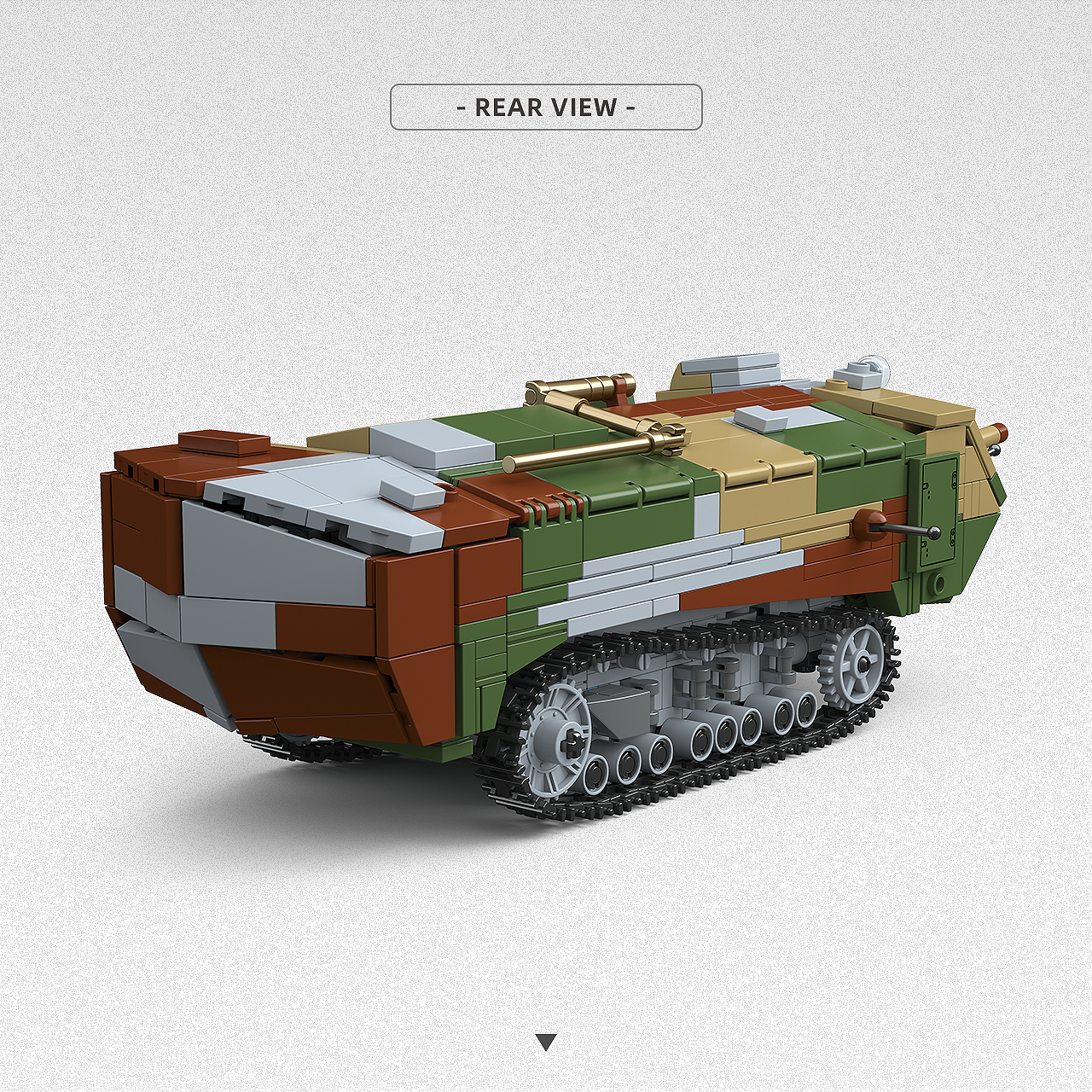 Saint-Chamond Heavy Tank - Late | 1017pcs