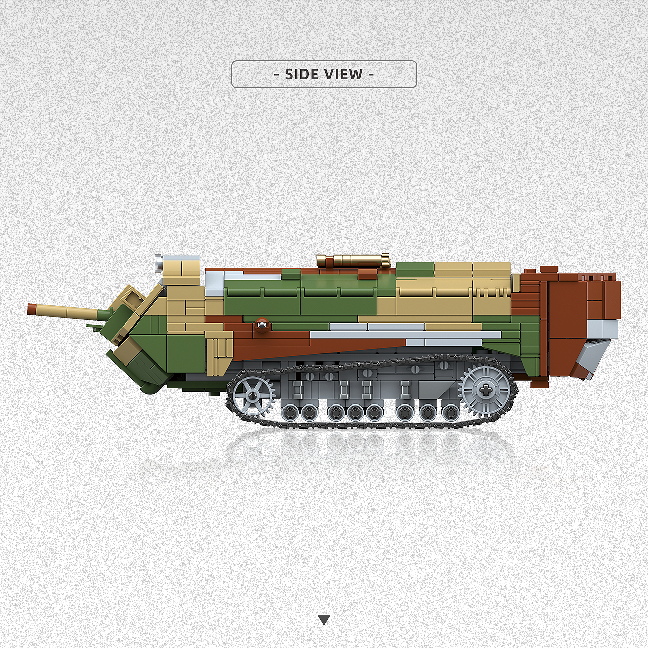 Saint-Chamond Heavy Tank - Late | 1017pcs