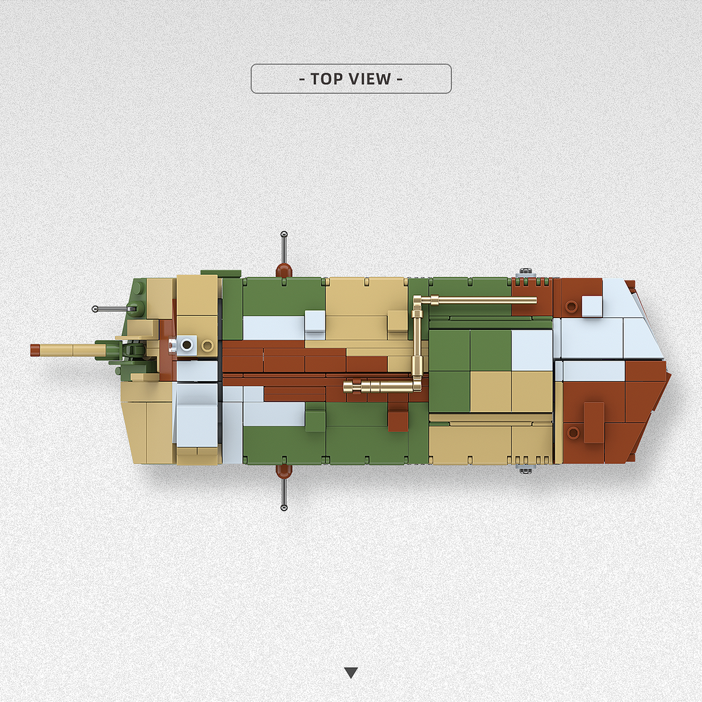 Saint-Chamond Heavy Tank - Late | 1017pcs