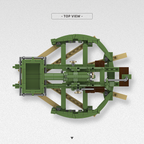BL 9.2-Inch Howitzer | 459PCS | 1:35 | WWII/WWI British Heavy Artillery