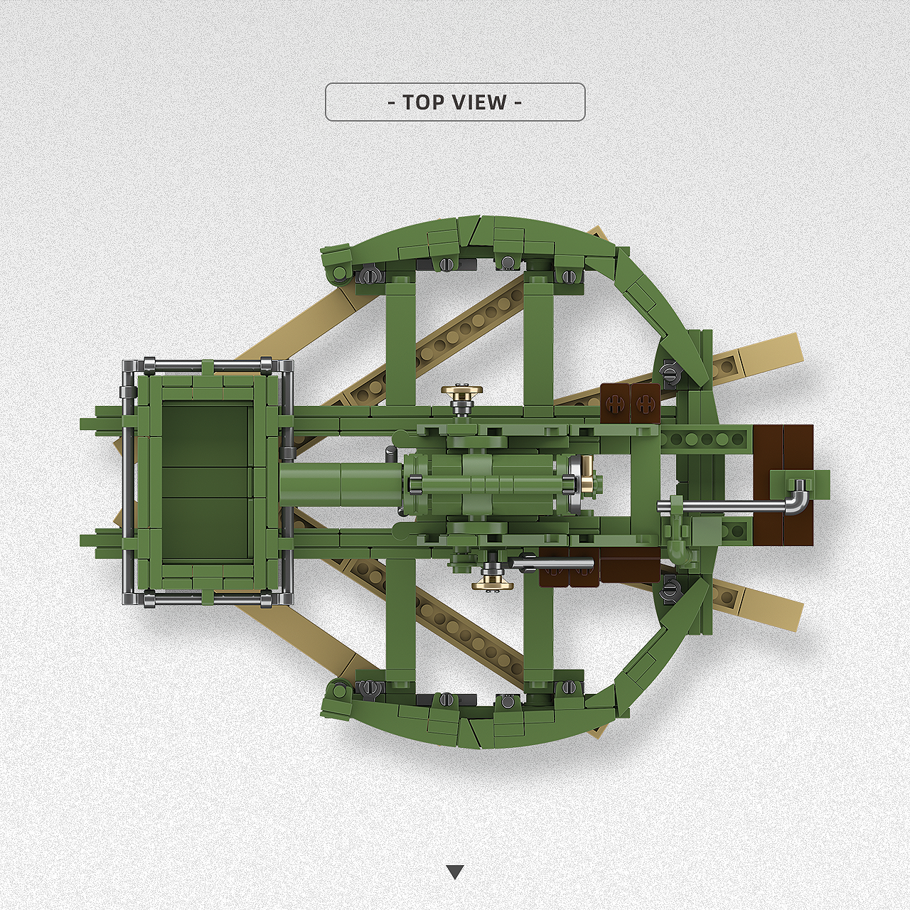 BL 9.2-Inch Howitzer | 459PCS | 1:35 | WWII/WWI British Heavy Artillery