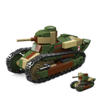 Renault FT Tank | 415PCS | 1:35 | 2-in-1 Building Set