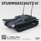Sturmgeschütz IV Tank | 639PCS | 1:35 | WWII German Assault Gun