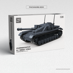 Sturmgeschütz IV Tank | 639PCS | 1:35 | WWII German Assault Gun