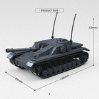 Sturmgeschütz IV Tank | 639PCS | 1:35 | WWII German Assault Gun