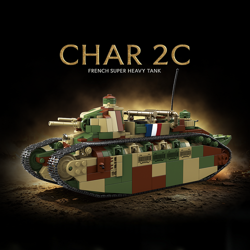 Char 2C | 1766+PCS | 1:35