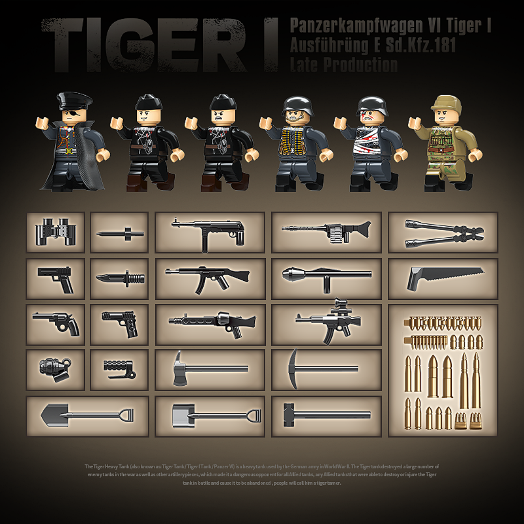 Tiger 1 | 1361PCS