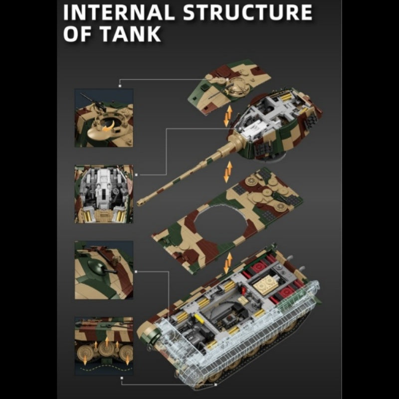 Elite Collection: King Tiger II Heavy Tank (1:16 Flagship)